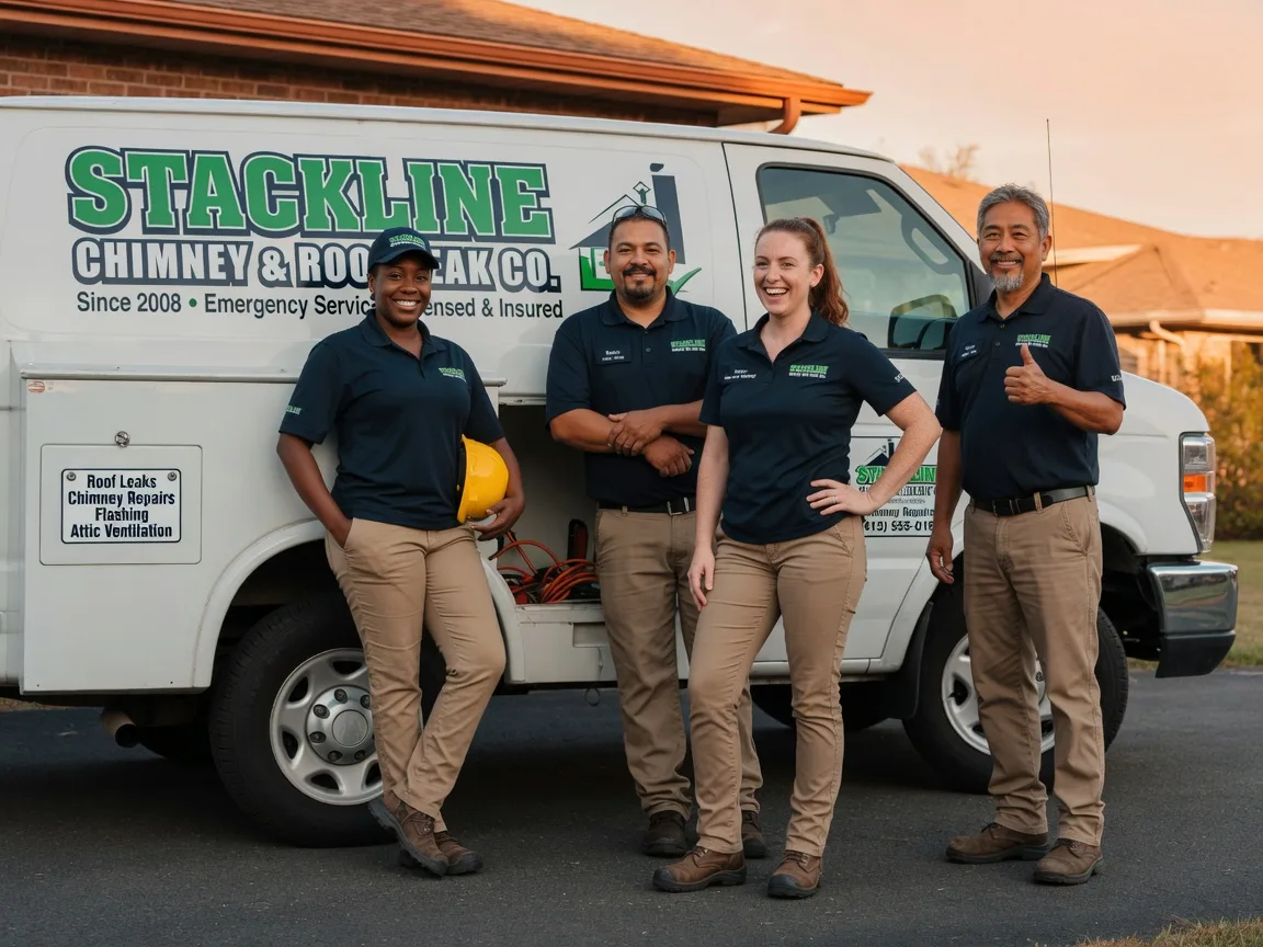 Chimney flashing repair company in Placentia, CA